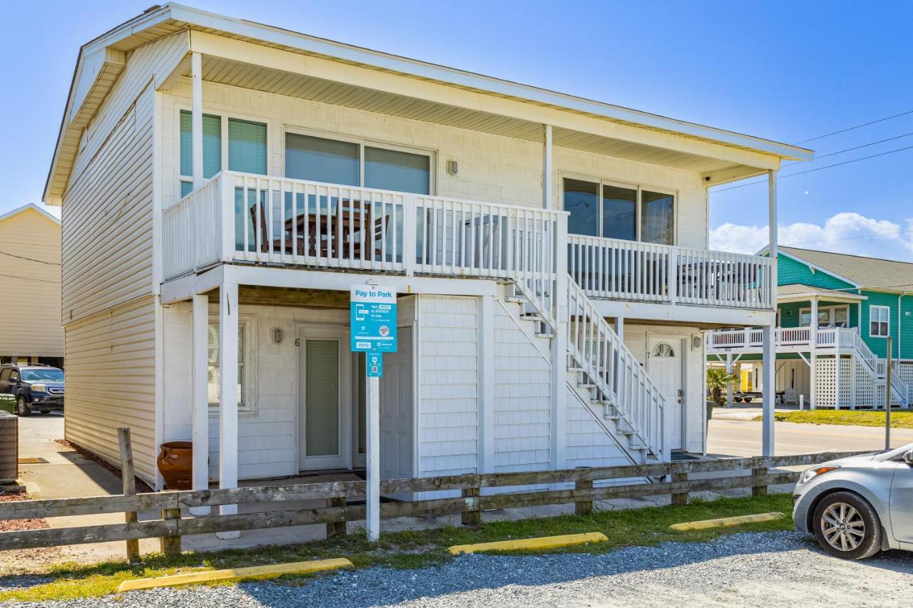 Seaview Duplex 6 Villa Kure Beach Exteriör bild