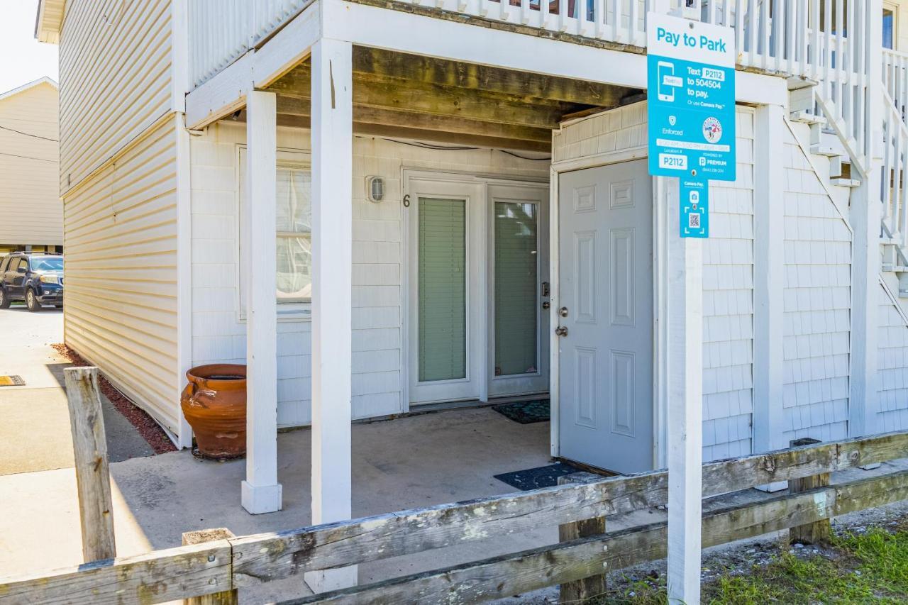 Seaview Duplex 6 Villa Kure Beach Exteriör bild